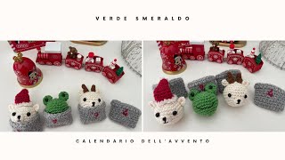 TUTORIAL CALENDARIO DELLAVVENTO🎄Come fare un calendario dellavvento alluncinetto [upl. by Nishi53]