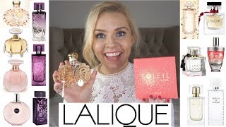 LALIQUE PERFUME RANGE REVIEW  Soki London [upl. by Osgood363]