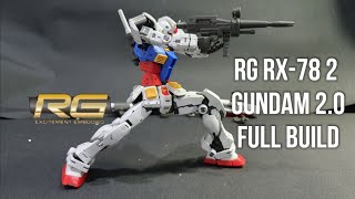 RG RX 78 2 GUNDAM 2 0 FULL BUILD  review  조립 리뷰 [upl. by Atirabrab242]