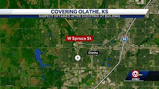 Suspect detained after shooting into Johnson County Mental Health Facility building [upl. by Zackariah902]