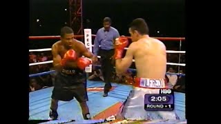 Sugar Shane Mosley Vs Wilfredo Rivera Highlights Mosley Welterweight Debut [upl. by Gwenni830]