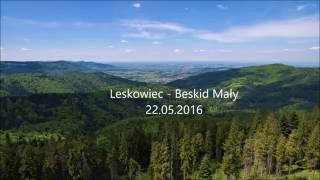 Leskowiec z Drona  Beskid Mały  Polska [upl. by Assenat]