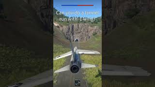 Tunnel run with 1 wing aviation warthunder phantom tunnelrun climbingtheranks [upl. by Marvel578]