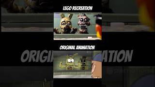 5 AM AT FREDDY’S “STOP READING FAN FICS”  LEGO and Animation Comparison fnaf fnaf3 springtrap [upl. by Tina]