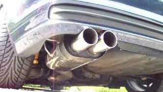 Bastuck exhaust BMW E46 320i 2 [upl. by Ahsiri9]