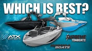 ATX vs SUPREME vs MOOMBA The Ultimate Boat Test [upl. by Medrek]