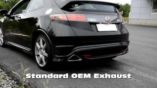 Civic Type R FN2 Martelius Exhaust sound check [upl. by Aenal117]