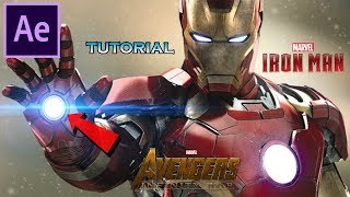 Iron Man Repulsor Effect  Infinity War  Adobe After Effects Tutorial [upl. by Reiche]