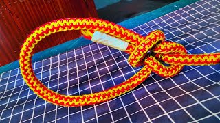 How To Tie The Bowline Knot  Tying bowline knot how [upl. by Umberto997]