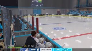 When you take a giant hit in NHL®24 [upl. by Egduj]