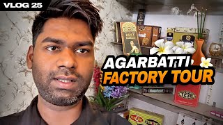 Agarbatti Factory Tour  Bangalore Vlog [upl. by Assilav]