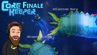 Defeating The Final Bosses  Core Keeper First Playthrough Finale [upl. by Sanburn]