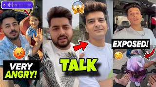 Aamir majid Gf Angry For This  Manik Atri Talking About Jannu Stuntz 😱  Aalyan vlogs Exposed [upl. by Oman843]