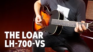 The Loar LH700VS Supreme Archtop Acoustic Guitar Demo [upl. by Franciskus]