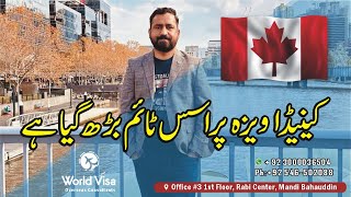 Canada visa process time [upl. by Aslehc59]