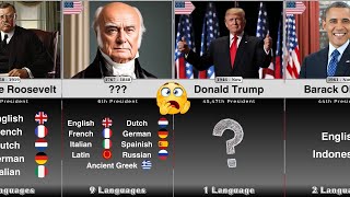 Comparison USA Presidents How Many Languages They Could Speak [upl. by Fiel]