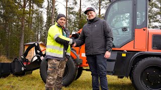 Leverans åt Jon Henrik Fjällgren av en Manitech 45 Advanced [upl. by Glaudia81]