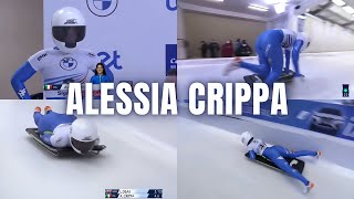 Alessia Crippa 🇮🇹  BMW IBSF World Cup 20212022 Women’s Skeleton  Sigulda [upl. by Alarise]