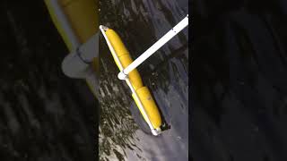 DIY Kayak stabilizers in action [upl. by Eam41]