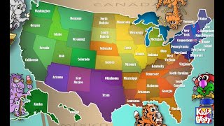 The 50 States and Capitals Song [upl. by Adnhoj]