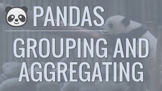 Python Pandas Tutorial Part 8 Grouping and Aggregating  Analyzing and Exploring Your Data [upl. by Pooi560]