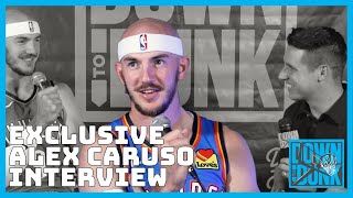 Alex Caruso EXCLUSIVE Interview [upl. by Bloomer]