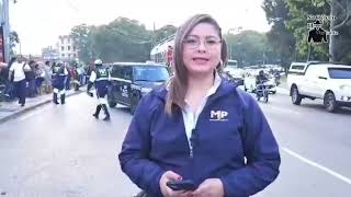 El MP y PNC lleva a cabo operativo de taxis no autorizados en la ciudad [upl. by Kabob981]