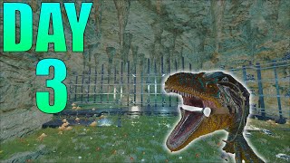 Tek Upgrading Pearl Cave and Duo Raiding Day 3  Ark PvP [upl. by Levine]