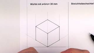 Isometrische Projektion – Einstieg [upl. by Enamart838]