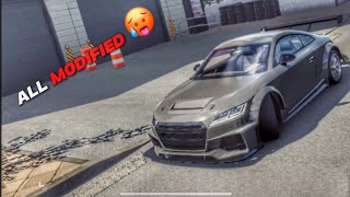 All Modified Audi 🔥CarX Street IPhone 11 4k Gameplay in voiceover 😊 [upl. by Nhguaved101]