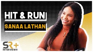 Sanaa Lathan Interview Hit amp Run [upl. by Bigford]