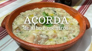 Açorda de Alho e Coentros [upl. by Goles]