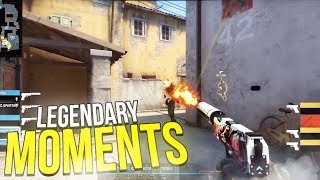 WHEN CSGO PROS MAKE LEGENDARY PLAYS ICONIC MOMENTS [upl. by Nahtanoj]