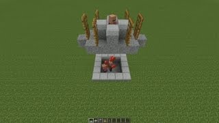 Minecraft Tutorial Simple Villager Breeding System [upl. by Rafaelita870]