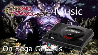 Chrono Trigger  Boss Battle 1 on Sega Genesis sound chip [upl. by Rexer]