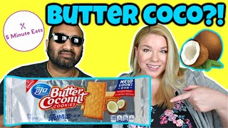 Nabisco Ojo Lucky Butter Coconut Cookies Review [upl. by Wehrle]