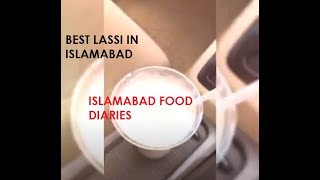 Best Lassi In Islamabad  best lassi in Pakistan  Pakistani food [upl. by Doowrehs]