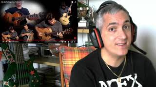 Alip Ba Ta Andrea Pistilli reaction Part 1 Punk Rock Head singer and bassist James Giacomo react [upl. by Cazzie]