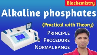 Alkaline phosphatase ALP Test Principle Procedure Normal range [upl. by Gazo222]