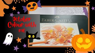 October 2024Halloween Colour and Chat plus unboxing [upl. by Atnohsal]