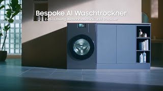 BESPOKE AI Waschtrockner  Samsung [upl. by Kcireddor]