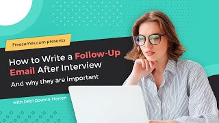 How to Write a FollowUp Email After Interview  Why Interview FollowUps are Important [upl. by Lehman913]