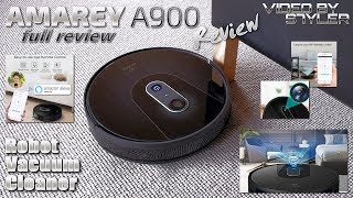 Amarey A900  Full Review  Intelligent Robot Vacuum with AlexaApp Voice Control「S7YLER」 [upl. by Leemaj]