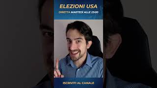 ELEZIONI USA Come funzionano Orari e Diretta [upl. by Attenol]