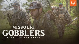 Missouri Turkey Hunting with Clay and Brent [upl. by Debbi]