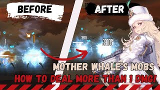 Nikke A CHEAT to deal more than 1 dmg to mother whales mobs [upl. by Sarita50]