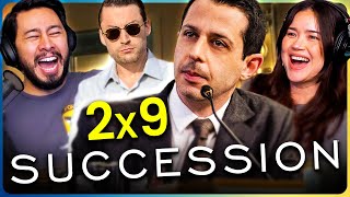 SUCCESSION quotDCquot 2x9 Reaction  First Time Watch [upl. by Nerissa]