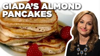 Giada De Laurentiis Almond Pancakes  Giada At Home  Food Network [upl. by Kram311]