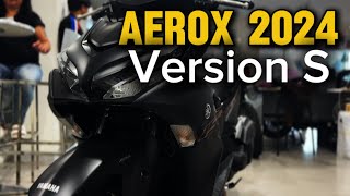 New Aerox 2024 S version Update Specs and Price  Yamaha Philippines [upl. by Brantley]