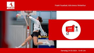 Final4 Faustball AXAArena Winterthur Tag 1 [upl. by Enrobialc383]